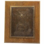 Gene Sarazens Personal 1964 William D Richardson Memorial Trophy Award