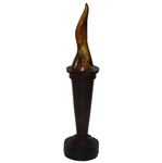Gene Sarazen's Personal 1979 Italian American Sports Hall Of Fame Trophy
