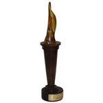 Gene Sarazen's Personal 1979 Italian American Sports Hall Of Fame Trophy
