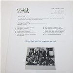 1957 Masters Champions Club Dinner Original Photo for Sports Illustrated - Sarazen Collection