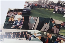 Twenty-One (21) Gene Sarazen at The Masters Kodak Original Photos - Tee Shots & Champs Dinner - Sarazen Collection