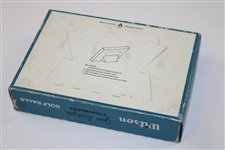 Gene Sarazen Wilson Strokemaster Dozen Golf Ball in Box w/Sarazen Flag - Sarazen Collection