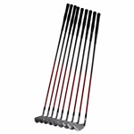 Gene Sarazen's Personal 'GENE SARAZEN' Wilson W/S Staff Progressive Firesticks Iron set 2i-P