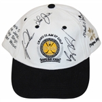 Woods, Singh, Janzen & O Meara Signed Grand Slam Golf Hat JSA ALOA