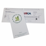2022 US Open at The Country Club Official Scorecard & Rules Committee Approved Yardage Book