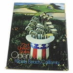 1972 US Open At Pebble Beach Program - Jack Nicklaus Win