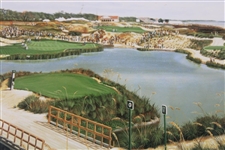 1991 Ryder Cup at Kiawah Island Print Signed by Artist Graeme Baxter