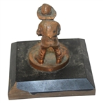 Mike Donald's 1978 Intercollegiate Tournament Pinehurst Putter Boy 3rd Place Trophy