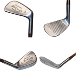 Robert T. Jones 1930's Matching Set Spalding Irons 2-9 Reg #187502 A 