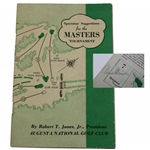 Claude Harmon, Picard, Snead & others Signed 1951 Masters Spectator Guide JSA ALOA