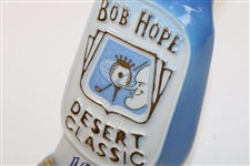 1974 Bob Hope Desert Classic Jim Beam Whiskey/Bourbon Decanter