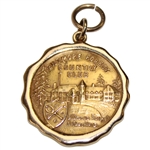 1928 14K Gold Medal Biltmore Forest Country Club  