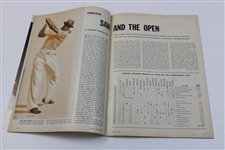 Sam Snead Signed 1956 Sports Illustrated Magazine JSA #AL99179