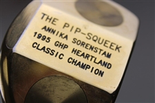 Annika Sorenstam 1995 GHP Heartland Classic Winner Bobby Grace Golf Plated Putter