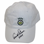 Arnold Palmer Signed 2004 Masters Hat w/2004 Insc - Final Masters JSA ALOA