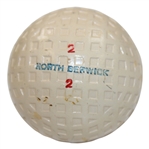 North Berwick Scotland Square Mesh Golf Ball - New Old Stock circa 1920’s-30’s