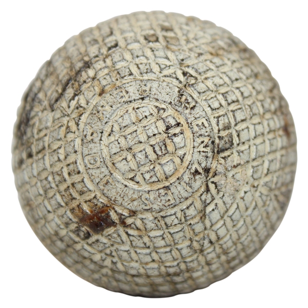 Menzies Remade Gutta percha Golf Ball From Curtis Sisters Estate