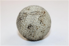 Menzies Remade Gutta percha Golf Ball From Curtis Sisters Estate