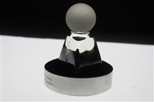 Champ Betsy King 1991 LPGA Corning Classic Steuben Glass Trophy