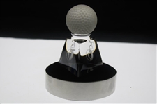 Champ Betsy King 1991 LPGA Corning Classic Steuben Glass Trophy
