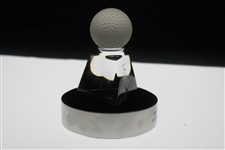 Champ Betsy King 1991 LPGA Corning Classic Steuben Glass Trophy
