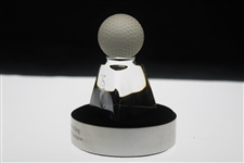 Champ Betsy King 2000 LPGA Corning Classic Steuben Glass Trophy