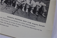 1935 2nd Masters Tournament Field Photo - 60 Players Pictured