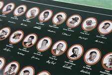 Legendary Champions Of The Masters Poster From Years 1934-1995 