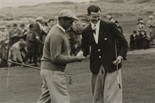 1926 Bobby Jones 'Defeated at the British Amateur' Sweeping Action Original Wire Photo