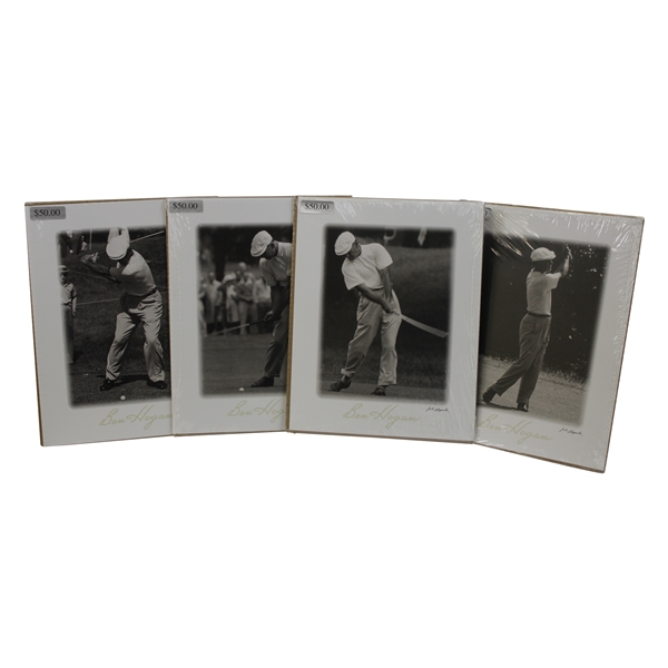 Four (4) Ben Hogan Swing Sequence Posters