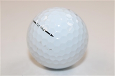 Zach Johnson Signed Personal Used Titleist Pro V1x Logo Golf Ball JSA ALOA