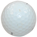 Tiger Woods' Personal c. 2010 Used Nike Tiger Logo Golf Ball