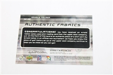 Arnold Palmer Authentic Game Used Fabrics Singles Golf Card