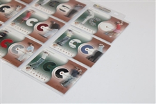 Nine (9) Classic Combos UD SP Authentic Game Used Shirt LTD ED Patch Cards