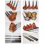 Bob Hope's Toney Penna Irons, Woods & Putter in 1980 Desert Classic Bag