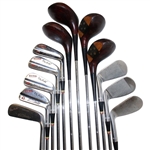Betty Skelton's Personal Wilson Babe Zaharias Irons, Woods & Putter in Bag