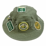 2020 Masters Tournament Patches Collage Olive Bucket Hat - Size L/XL