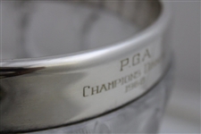 1968 PGA Champions' Dinner Large Crystal Cut Glass Ice Bucket Bowl