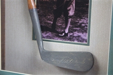 Bobby Jones 1930 Calamity Jane Putter & Photo Display - Framed