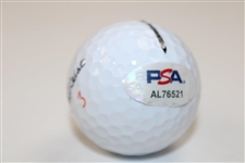 Jack Nicklaus Signed Masters Logo Golf Ball JSA ALOA