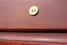 Lee Trevino’s Original World Golf Hall of Fame Cherry Wood Locker Door #44