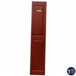 Tiger Woods Original World Golf Hall of Fame Cherry Wood Locker Door