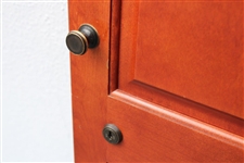 Tom Morris Jr.'s Original World Golf Hall of Fame Cherry Wood Locker Door #20