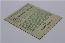 Bobby Jones 1933 Goudey Sport Kings Golf Card No. 38- Excellent Condition