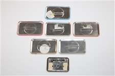 Seven (7) Masters Tournament Employee Badges - 1979, 1987-1988, 1991-1994