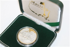 2012 Masters Tournament Ltd Ed Coin #047/350 in Box w/Card - Augusta National Clubhouse