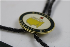 Two (2) Masters Tournament Logo Dk Green Lanyards - Used