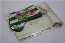 2024 Masters Tournament Logo Berckmans Place Azalea Stocking with Masters Bag