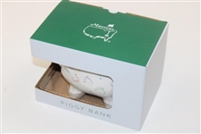 2024 Masters Tournament Logo White Piggy Bank in Original Box