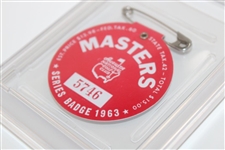 1963 Masters Series Badge #5746 PSA Grade 8 #75553046 - Jack Nicklaus Winner